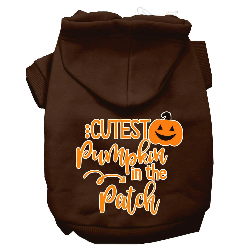 Halloween Pet Hoodie "Cutest Pumpkin In The Patch" - Image 4