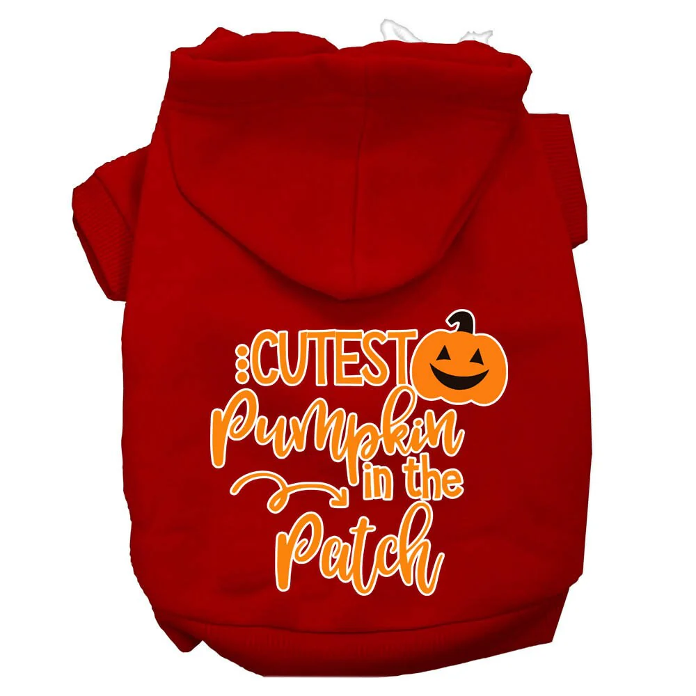 Halloween Pet Hoodie "Cutest Pumpkin In The Patch" - Image 8