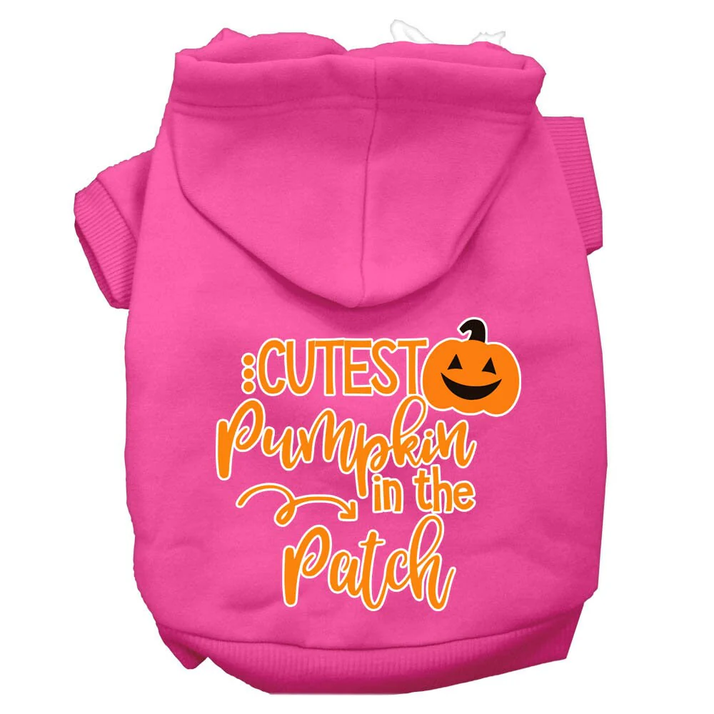 Halloween Pet Hoodie "Cutest Pumpkin In The Patch" - Image 9