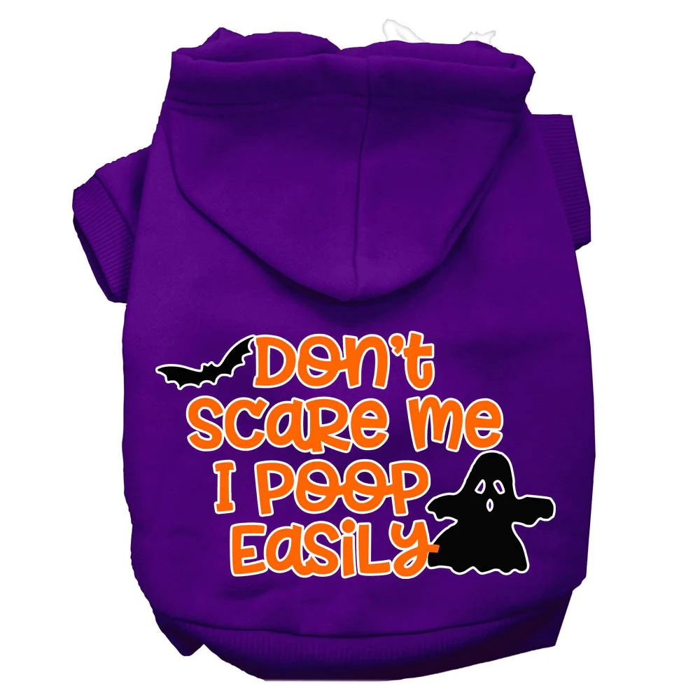 Halloween Pet Hoodie "Don't Scare Me, I Poop Easily" - Image 10
