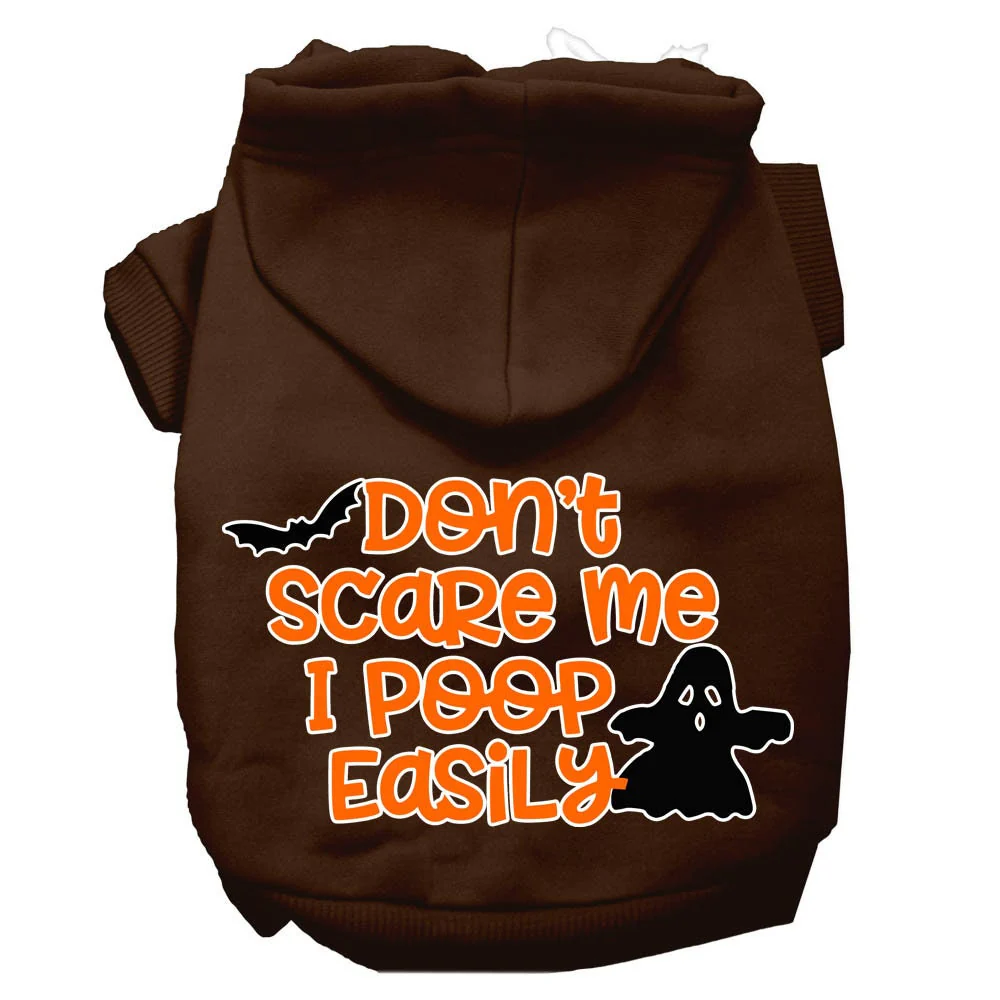 Halloween Pet Hoodie "Don't Scare Me, I Poop Easily" - Image 6
