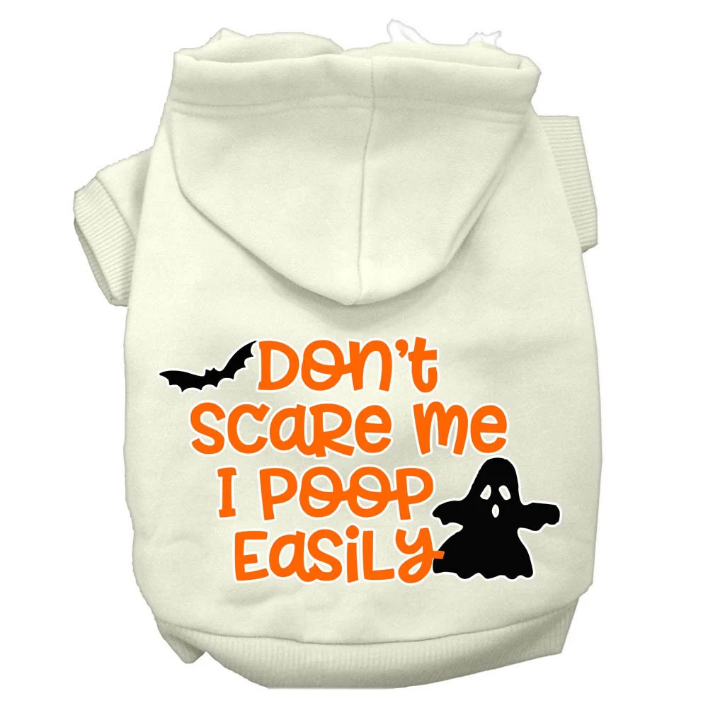 Halloween Pet Hoodie "Don't Scare Me, I Poop Easily" - Image 7