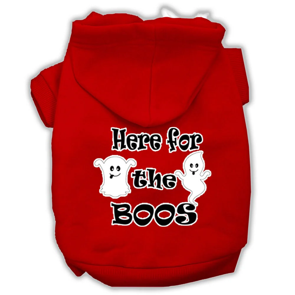 Halloween Pet Hoodie "Here For The Boos" - Image 10
