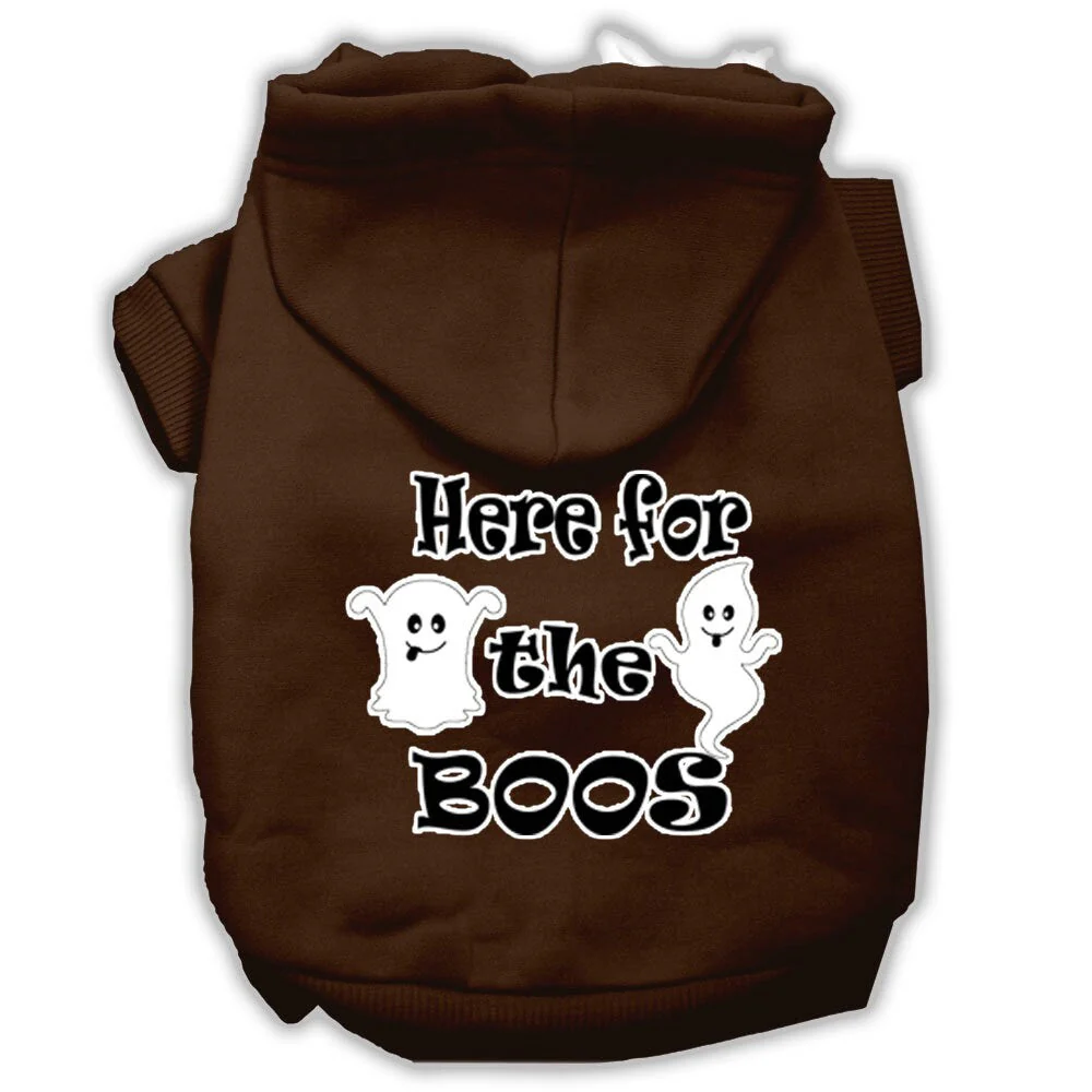 Halloween Pet Hoodie "Here For The Boos" - Image 4