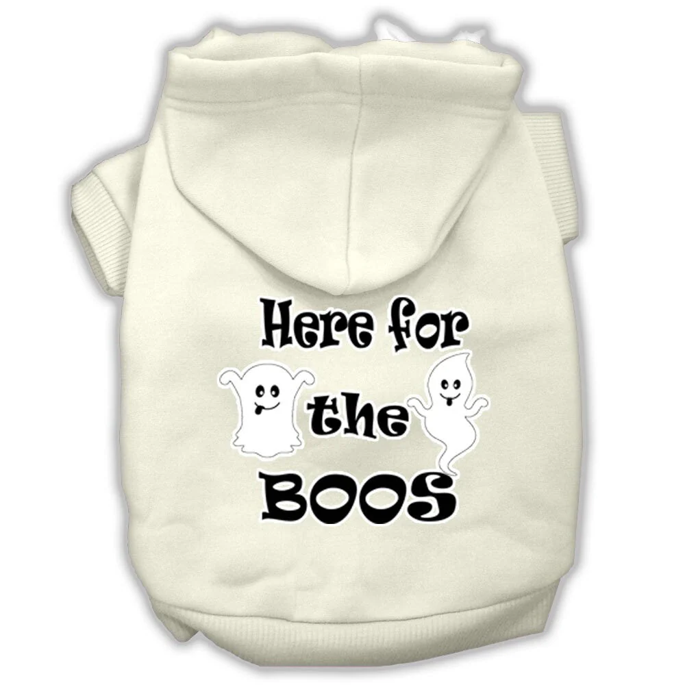 Halloween Pet Hoodie "Here For The Boos" - Image 5