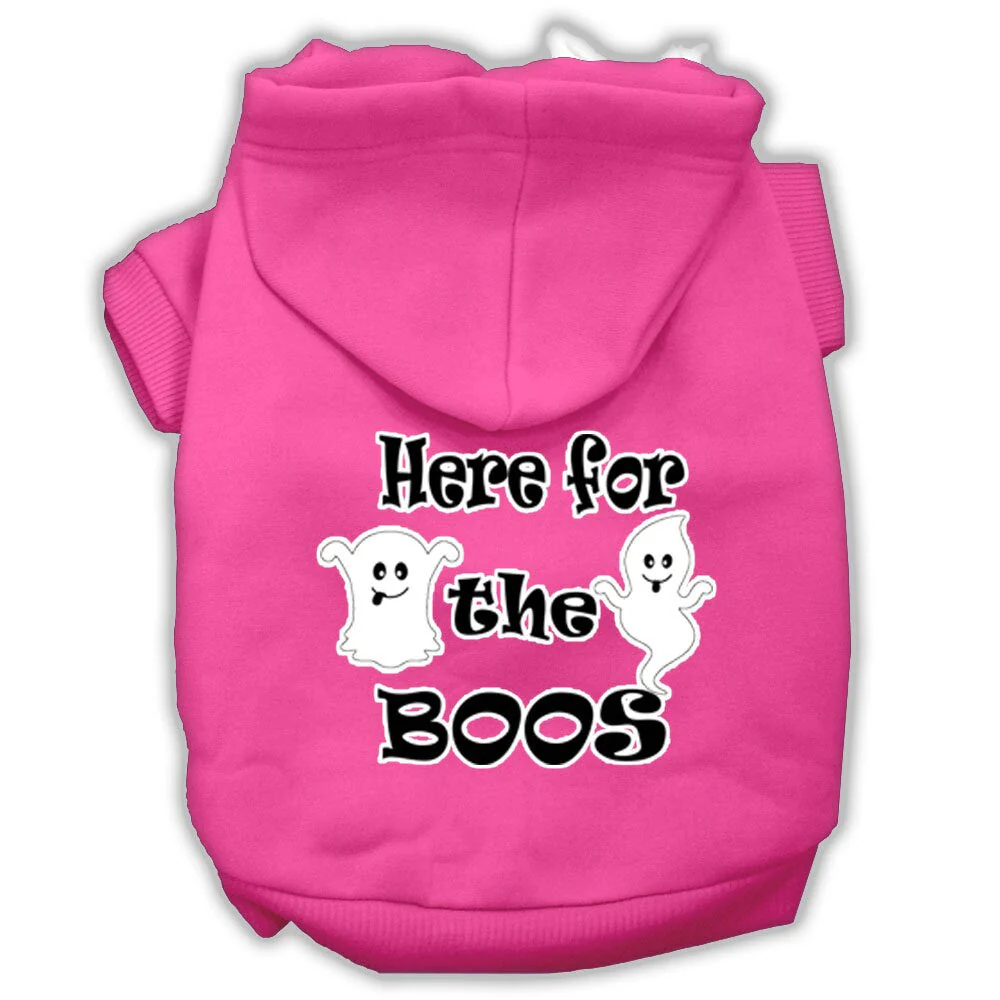 Halloween Pet Hoodie "Here For The Boos" - Image 7