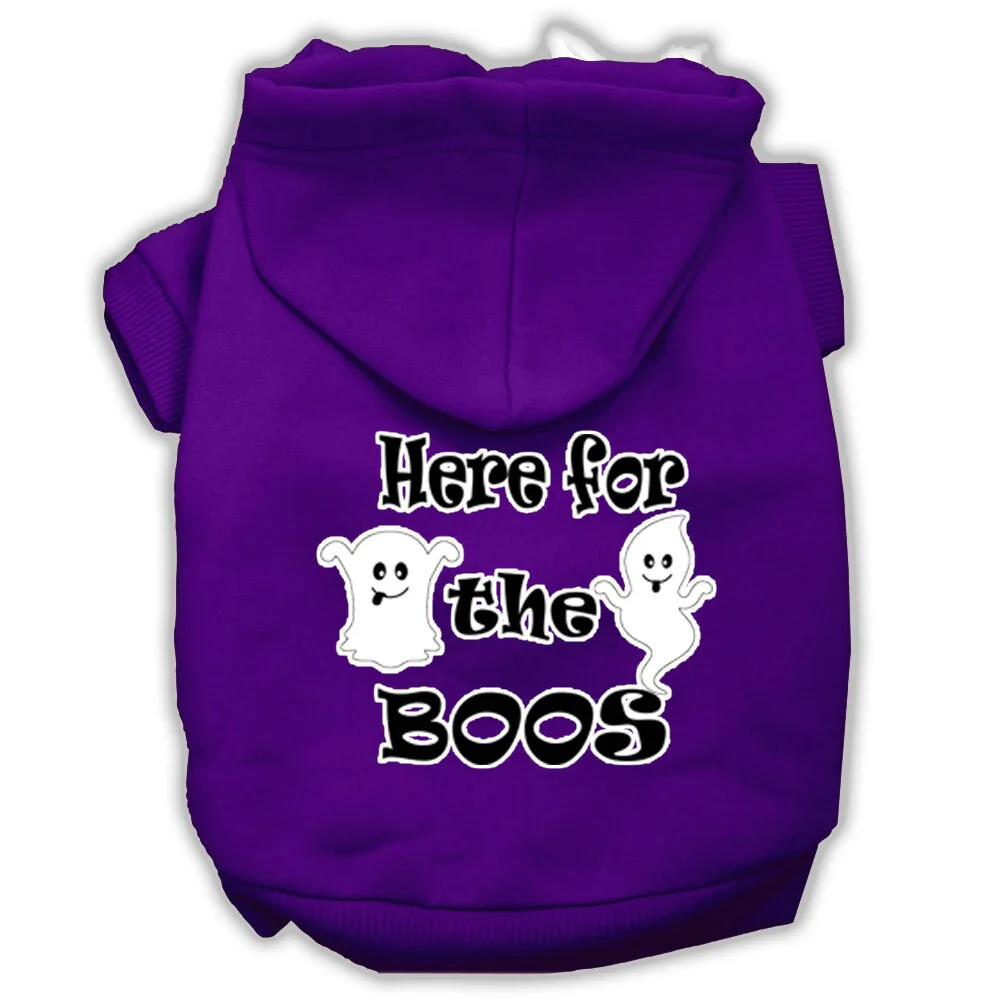 Halloween Pet Hoodie "Here For The Boos" - Image 9