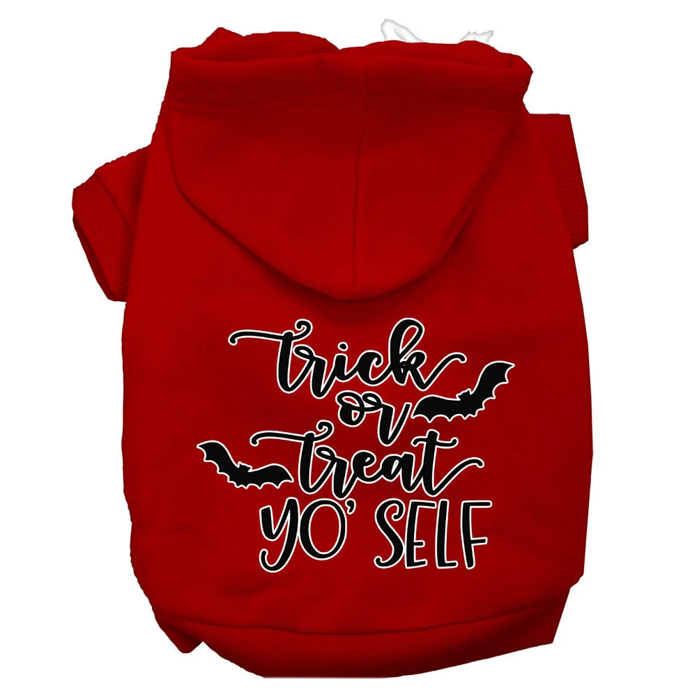 Halloween Pet Hoodie Screen Printed, "Trick Or Treat Yo' Self" - Image 10