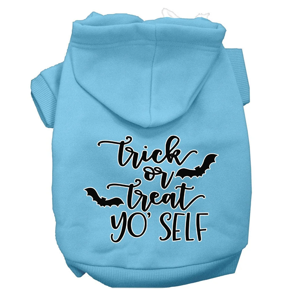 Halloween Pet Hoodie Screen Printed, "Trick Or Treat Yo' Self" - Image 8