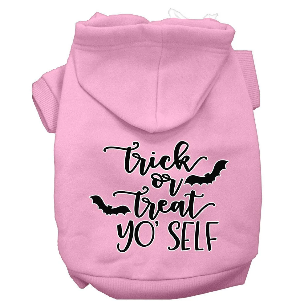 Halloween Pet Hoodie Screen Printed, "Trick Or Treat Yo' Self" - Image 9