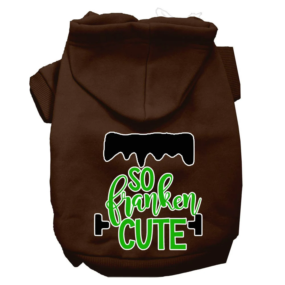 Halloween Pet Hoodie "So Franken Cute" - Image 4