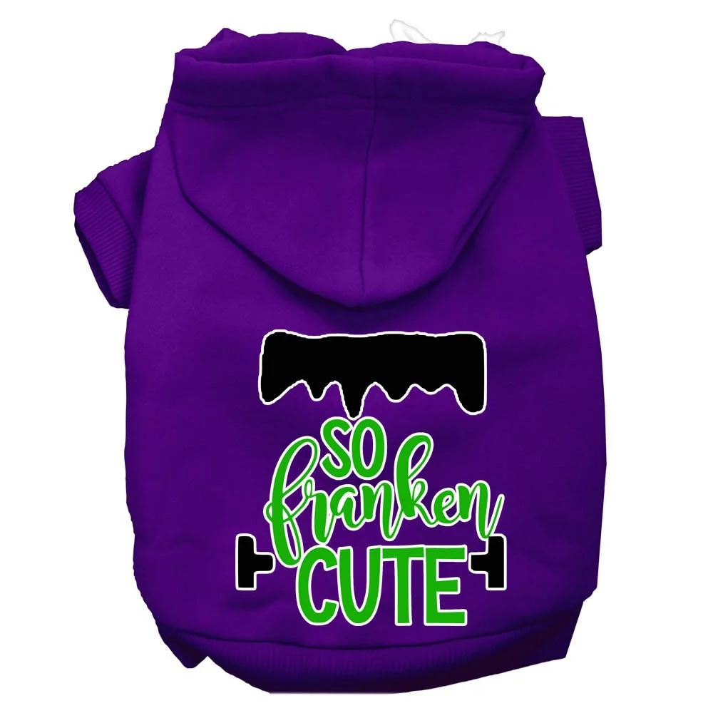 Halloween Pet Hoodie "So Franken Cute" - Image 7