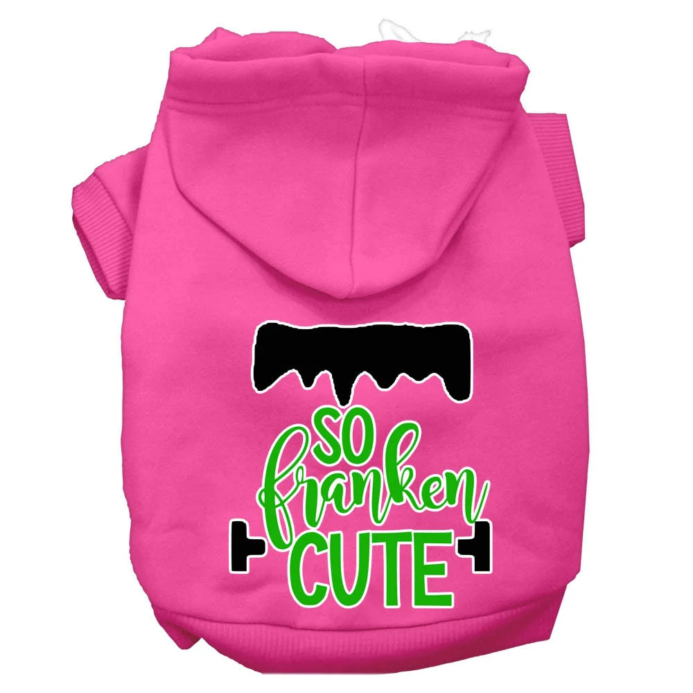 Halloween Pet Hoodie "So Franken Cute" - Image 9