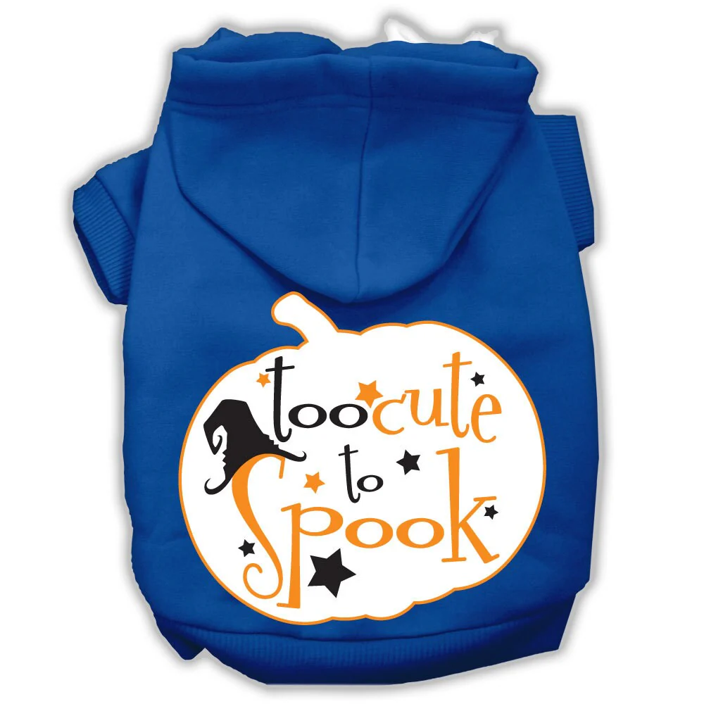 Halloween Pet Hoodie "Too Cute To Spook" - Image 4