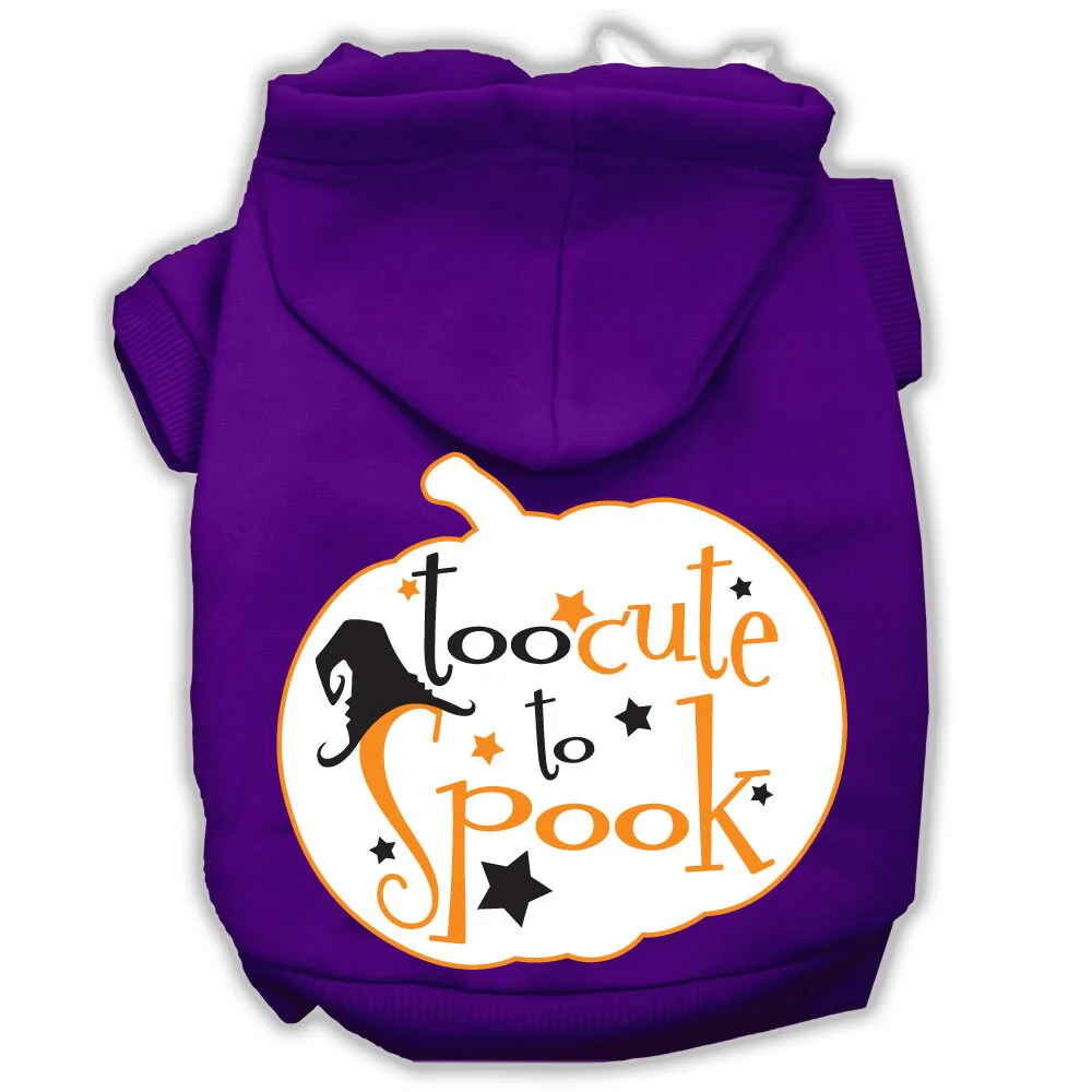Halloween Pet Hoodie "Too Cute To Spook" - Image 6