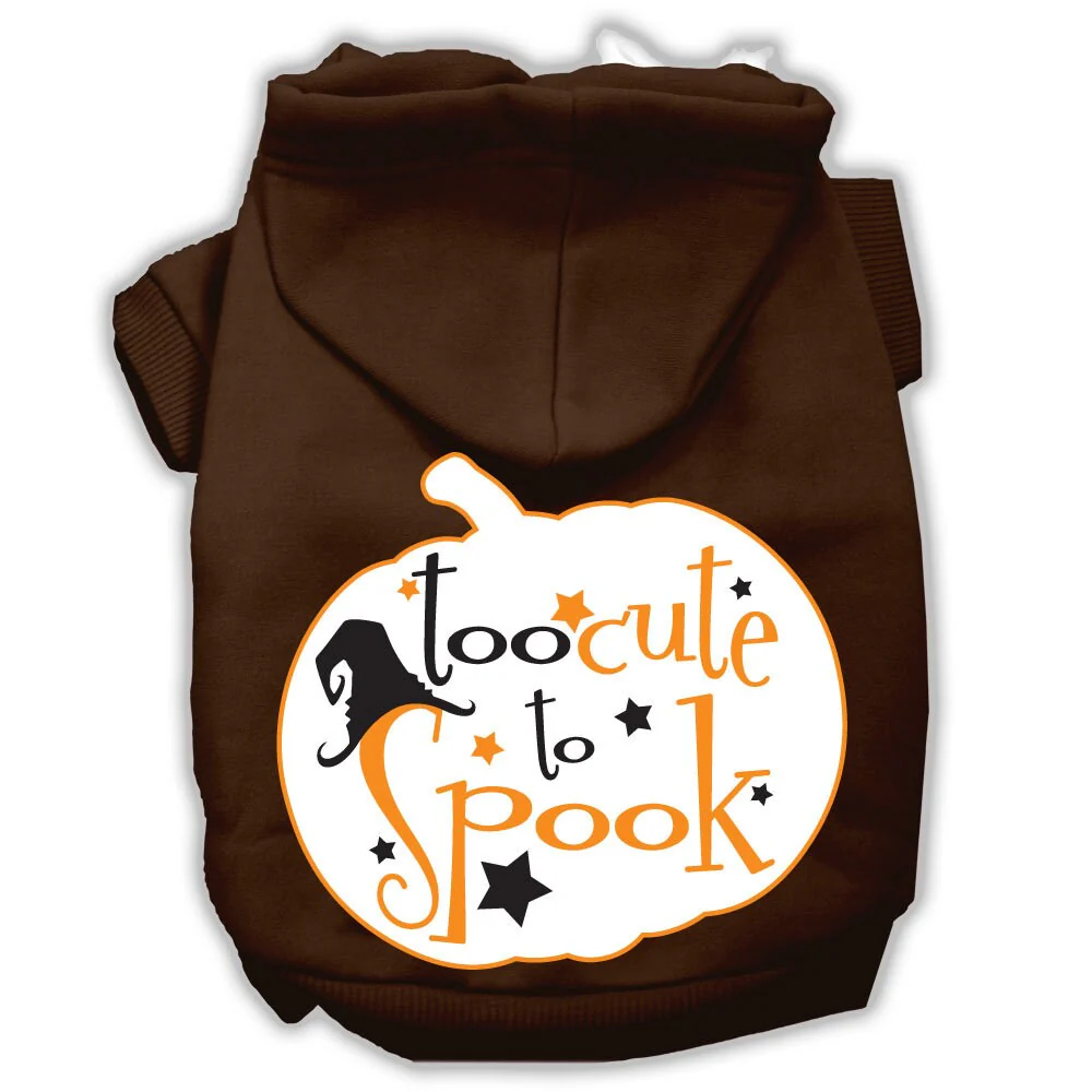 Halloween Pet Hoodie "Too Cute To Spook" - Image 7