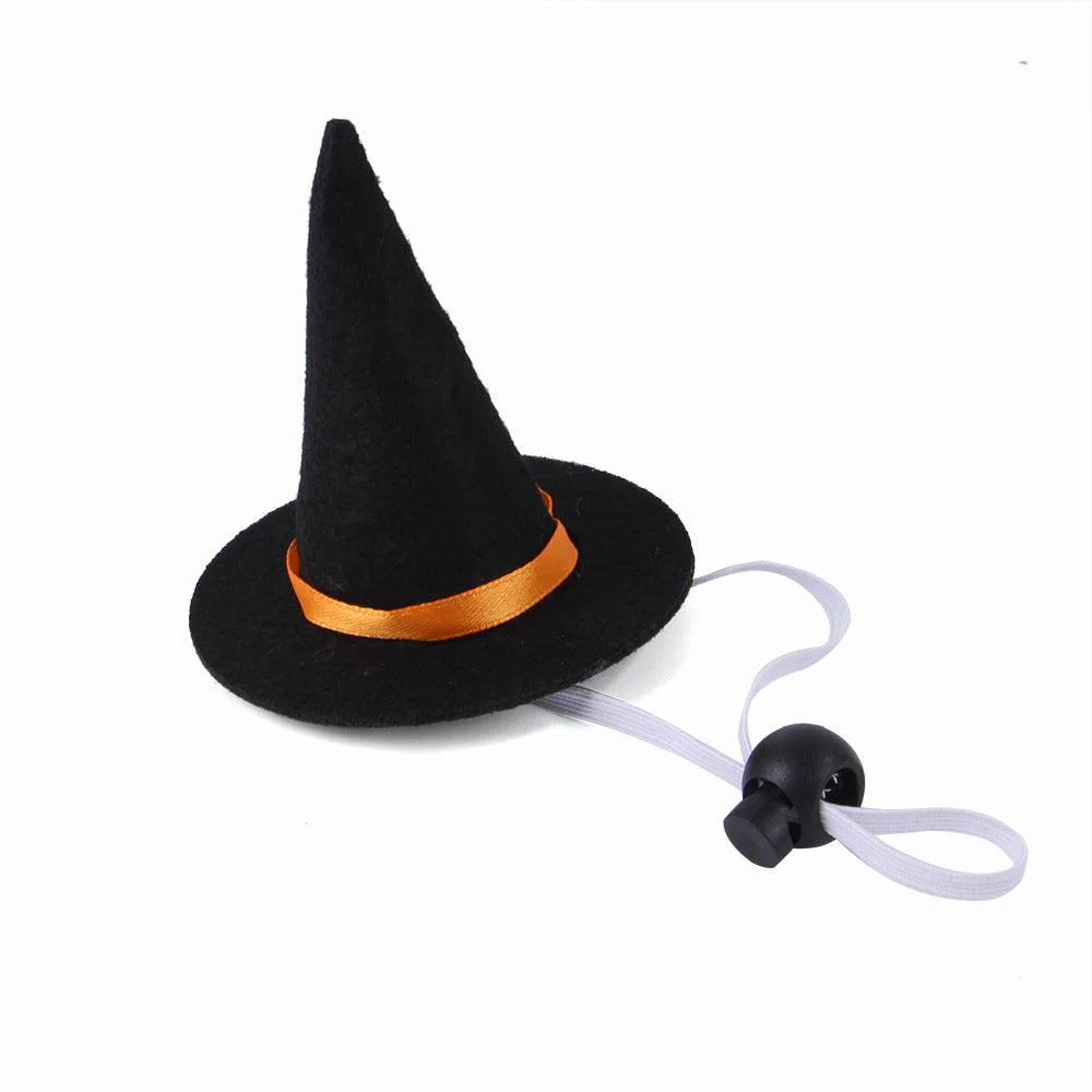 Halloween Pet Witch Hat + Bow Tie Set - Image 4