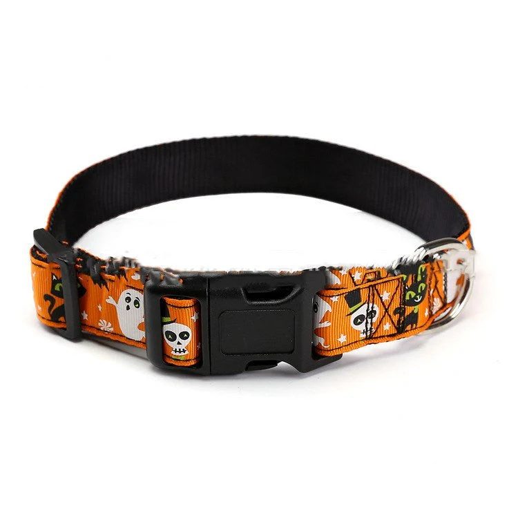 Halloween Print Pet Collar - Image 3