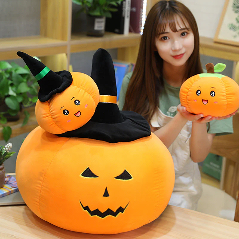 Halloween Pumpkin Doll Plush Toy - Image 2