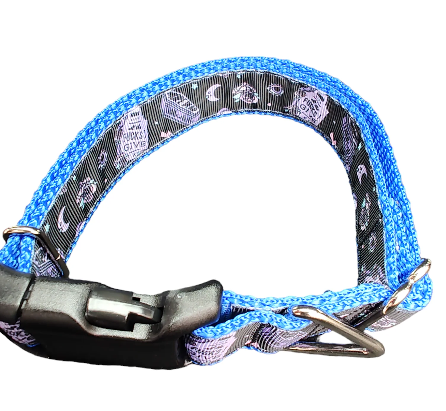 Halloween Snarky Graves Nylon Dog Collar - Image 3