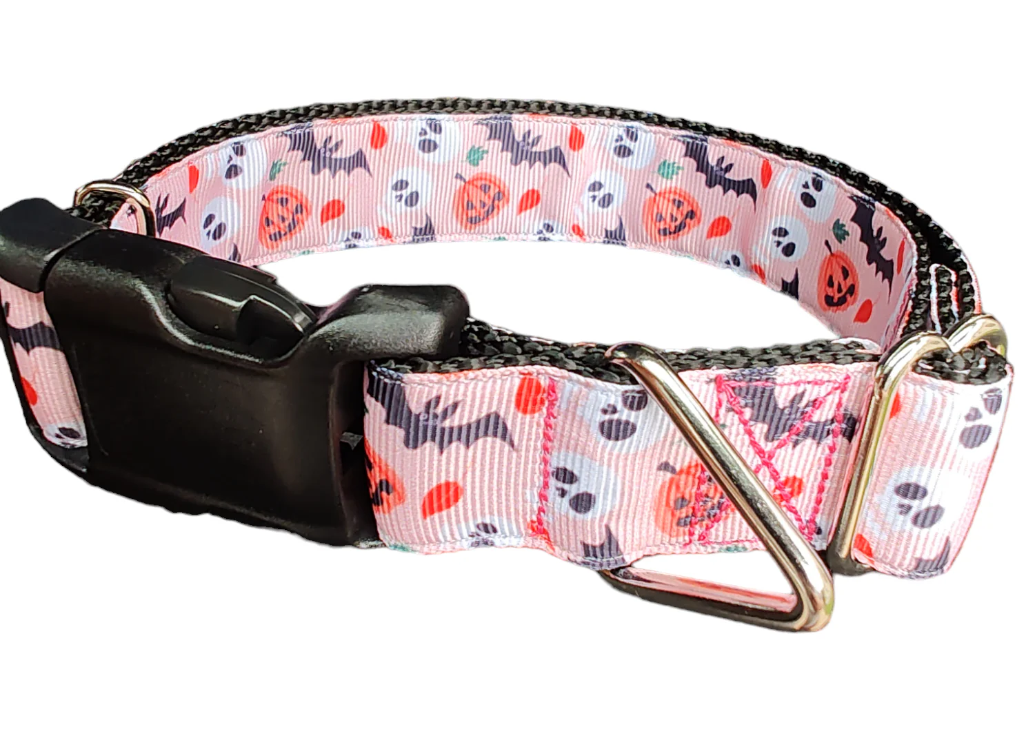 Halloween Spooky Friends Nylon Dog Collar - Image 2