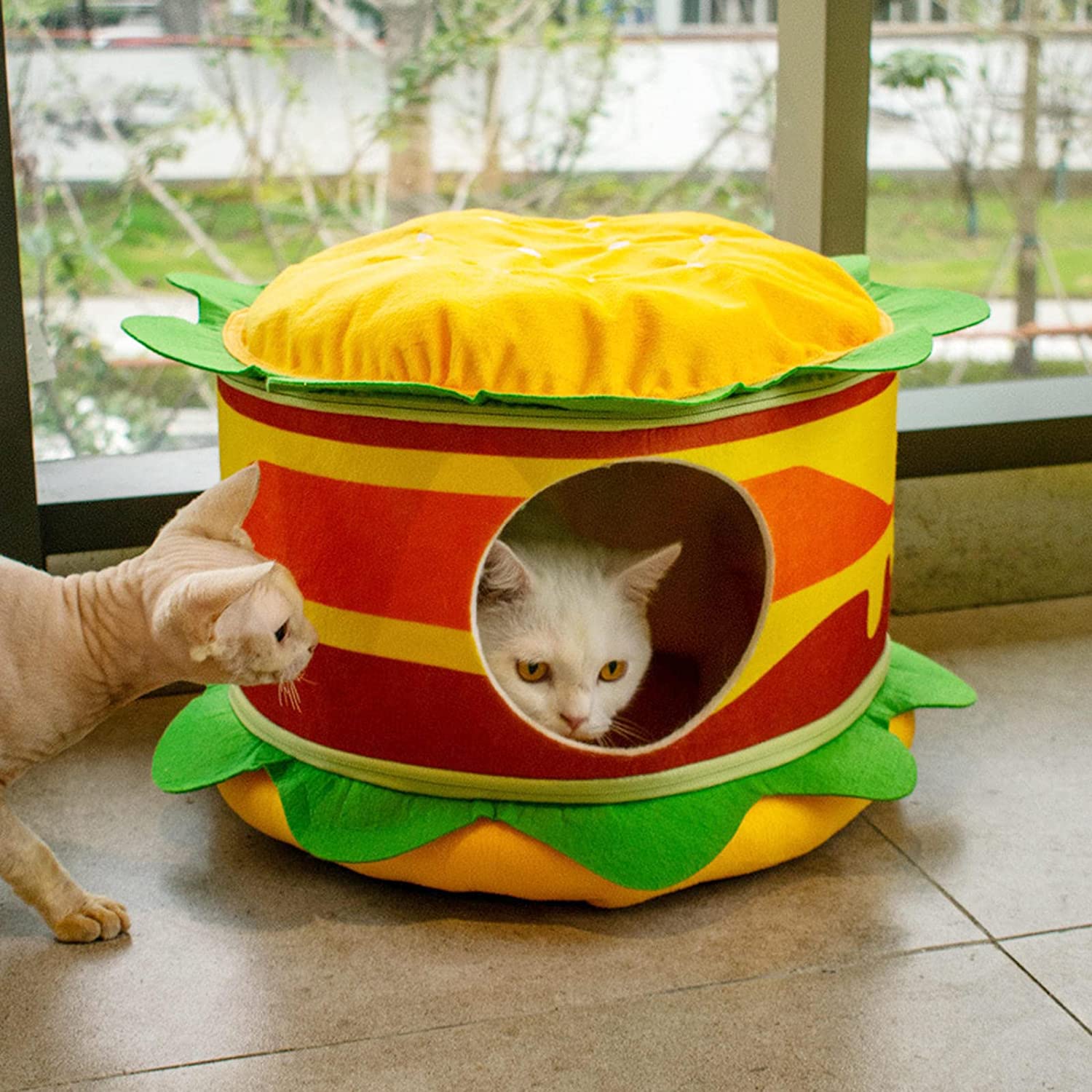 Hamburger French Fries Pet Bed - Image 16
