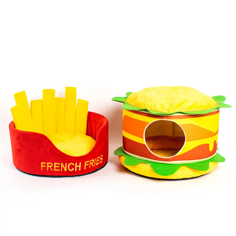 Hamburger French Fries Pet Bed - Image 3