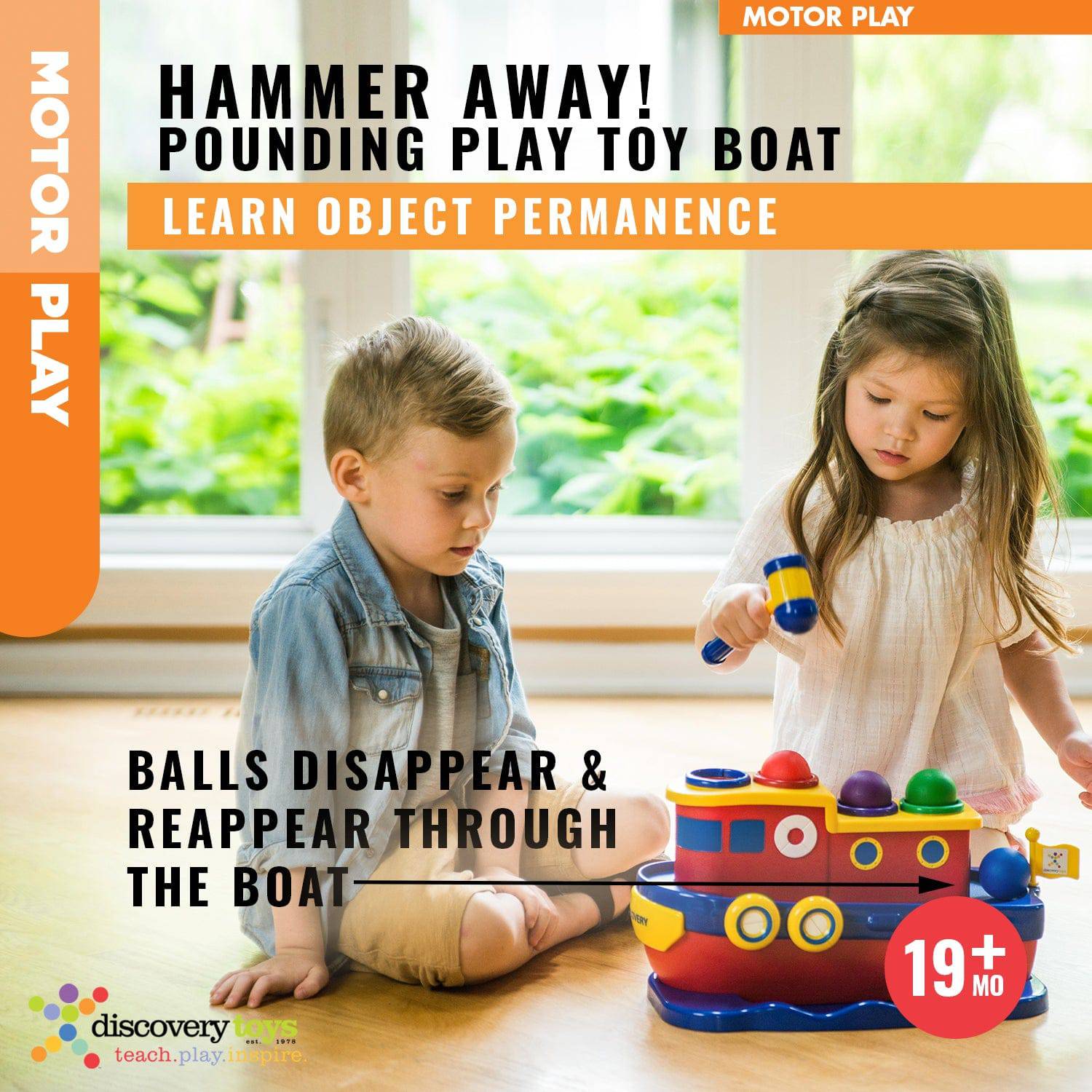 HAMMER AWAY! Banging Bench Toy - Image 3