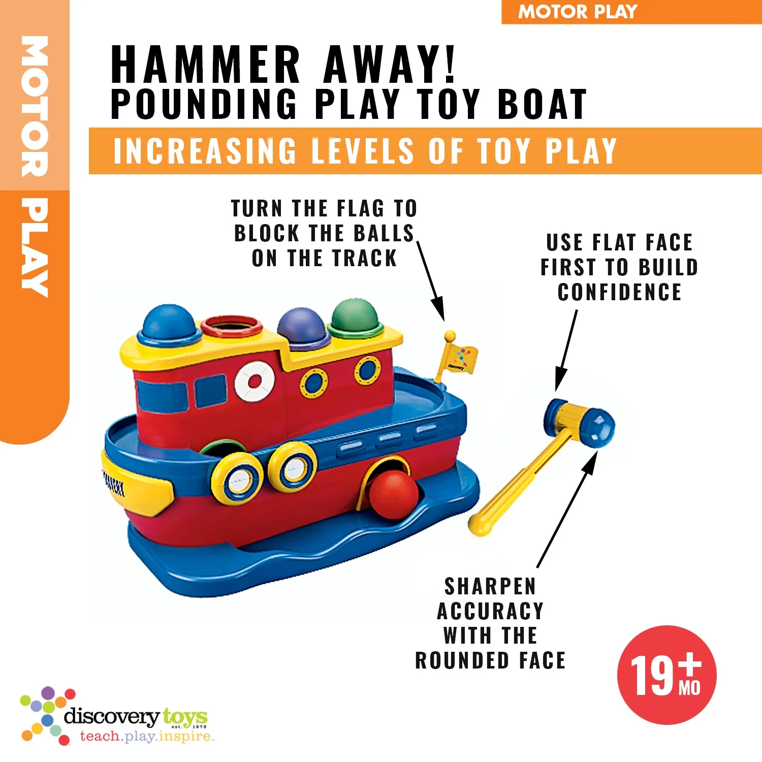 HAMMER AWAY! Banging Bench Toy - Image 5