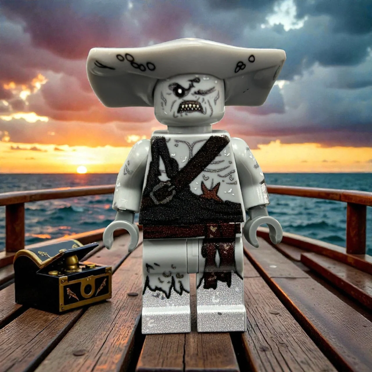 Hammerhead Pirate Minifig - Image 2