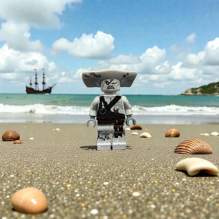 Hammerhead Pirate Minifig - Image 3