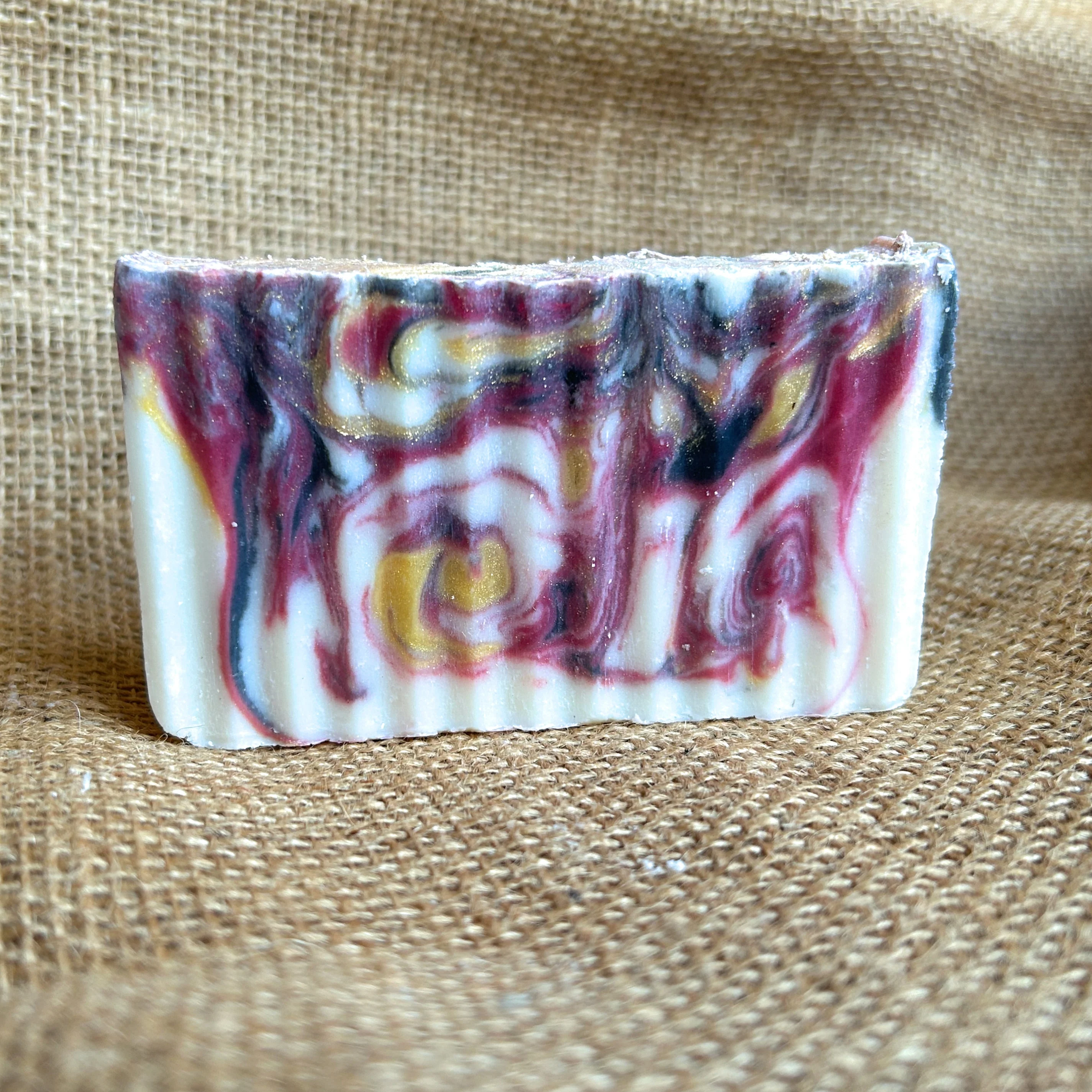 Hand Crafted Soap - Cherry Limone (Black Cherry and Lemon) - Image 2