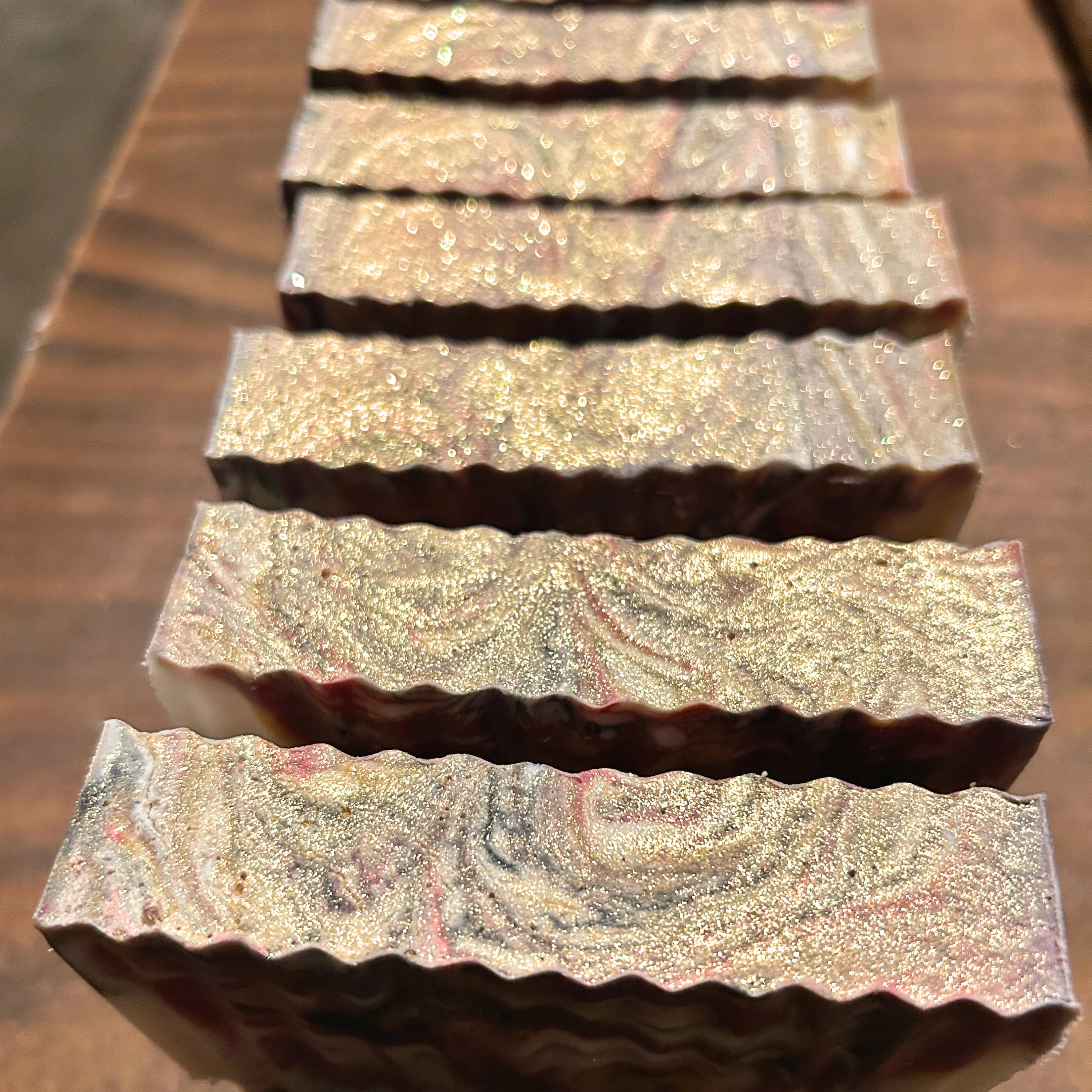 Hand Crafted Soap - Cherry Limone (Black Cherry and Lemon) - Image 3