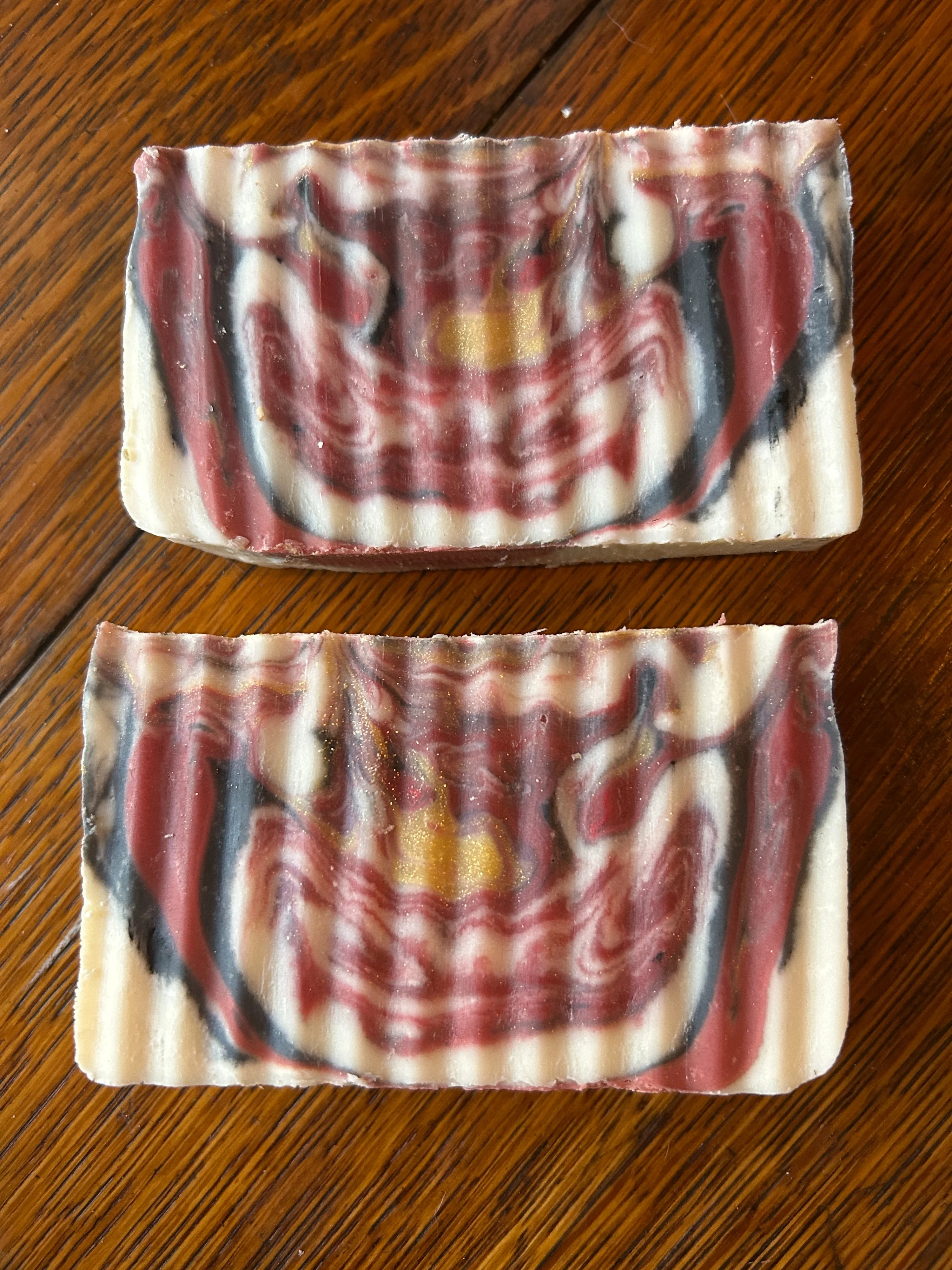 Hand Crafted Soap - Cherry Limone (Black Cherry and Lemon) - Image 6