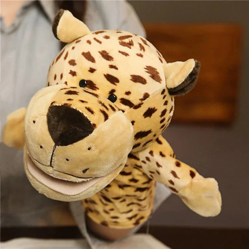 Hand Finger Puppets – Cartoon Plush Toy for Kids & Party Fun - Image 9