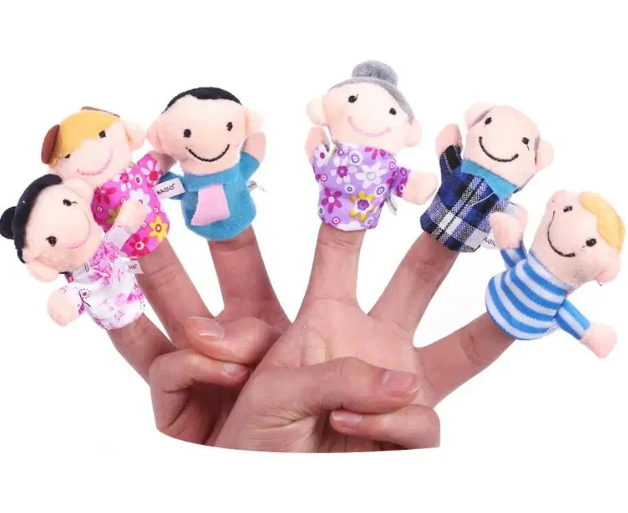 Hand Finger Puppets Plush Set – Animal Cartoon Toys for Kids - Image 9