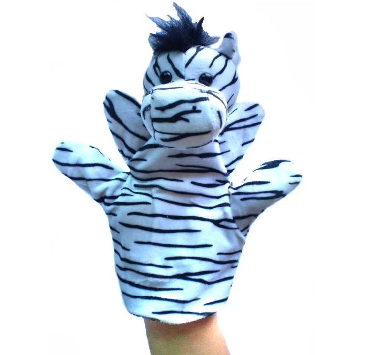 Hand puppet 28 plush toy big hand puppet preschool teaching aid - Image 14