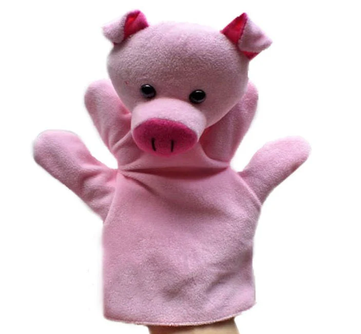 Hand puppet 28 plush toy big hand puppet preschool teaching aid - Image 29