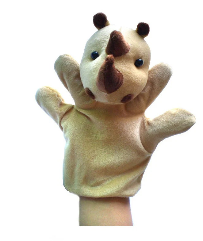 Hand puppet 28 plush toy big hand puppet preschool teaching aid - Image 5
