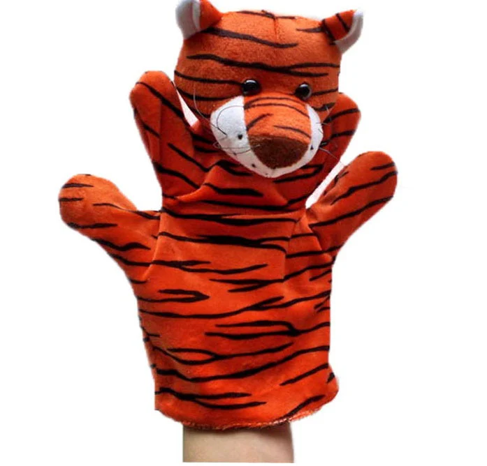 Hand puppet 28 plush toy big hand puppet preschool teaching aid - Image 6