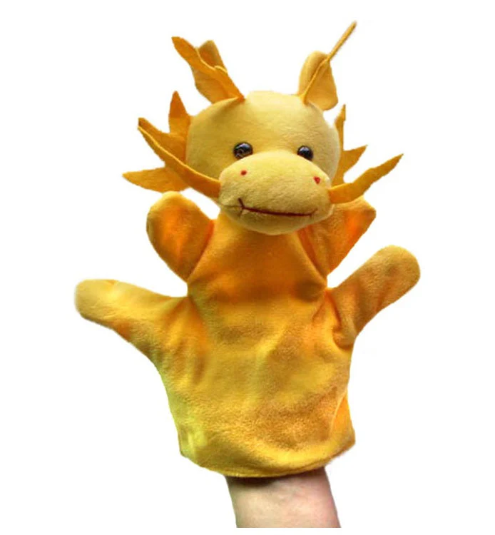 Hand puppet 28 plush toy big hand puppet preschool teaching aid - Image 8