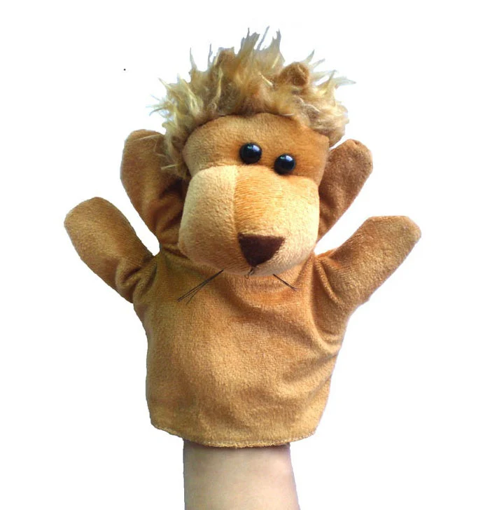 Hand puppet 28 plush toy big hand puppet preschool teaching aid - Image 9