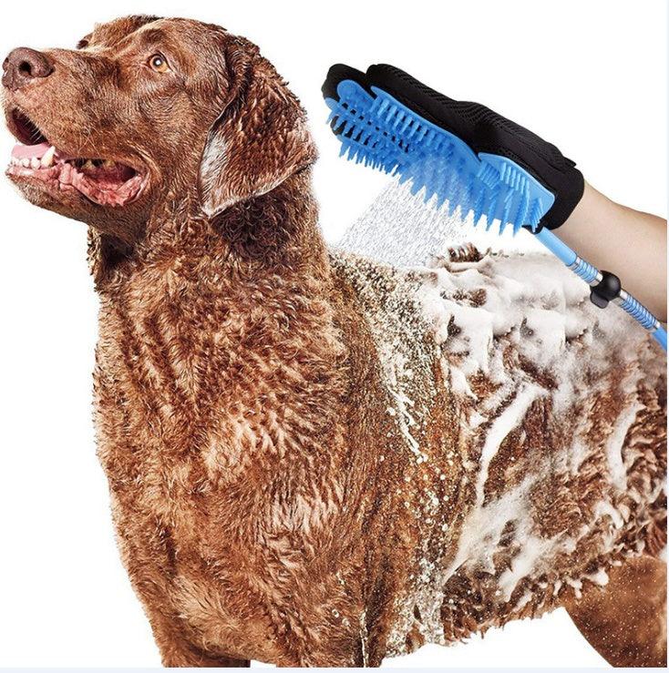 Handheld Pet Bathing Shower Glove - Image 5