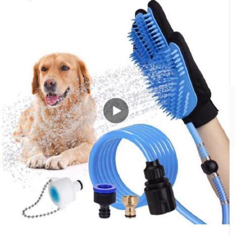 Handheld Pet Bathing Shower Glove - Image 7