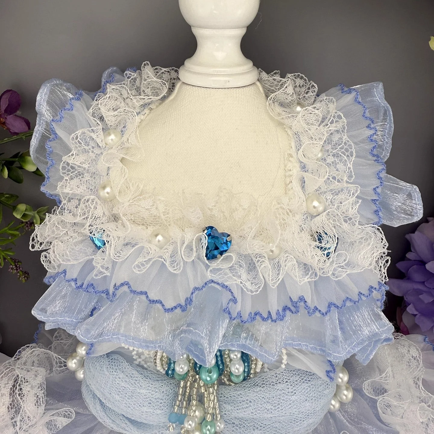 Handmade Cinderella Puppy Costume Dog Dress - Image 7