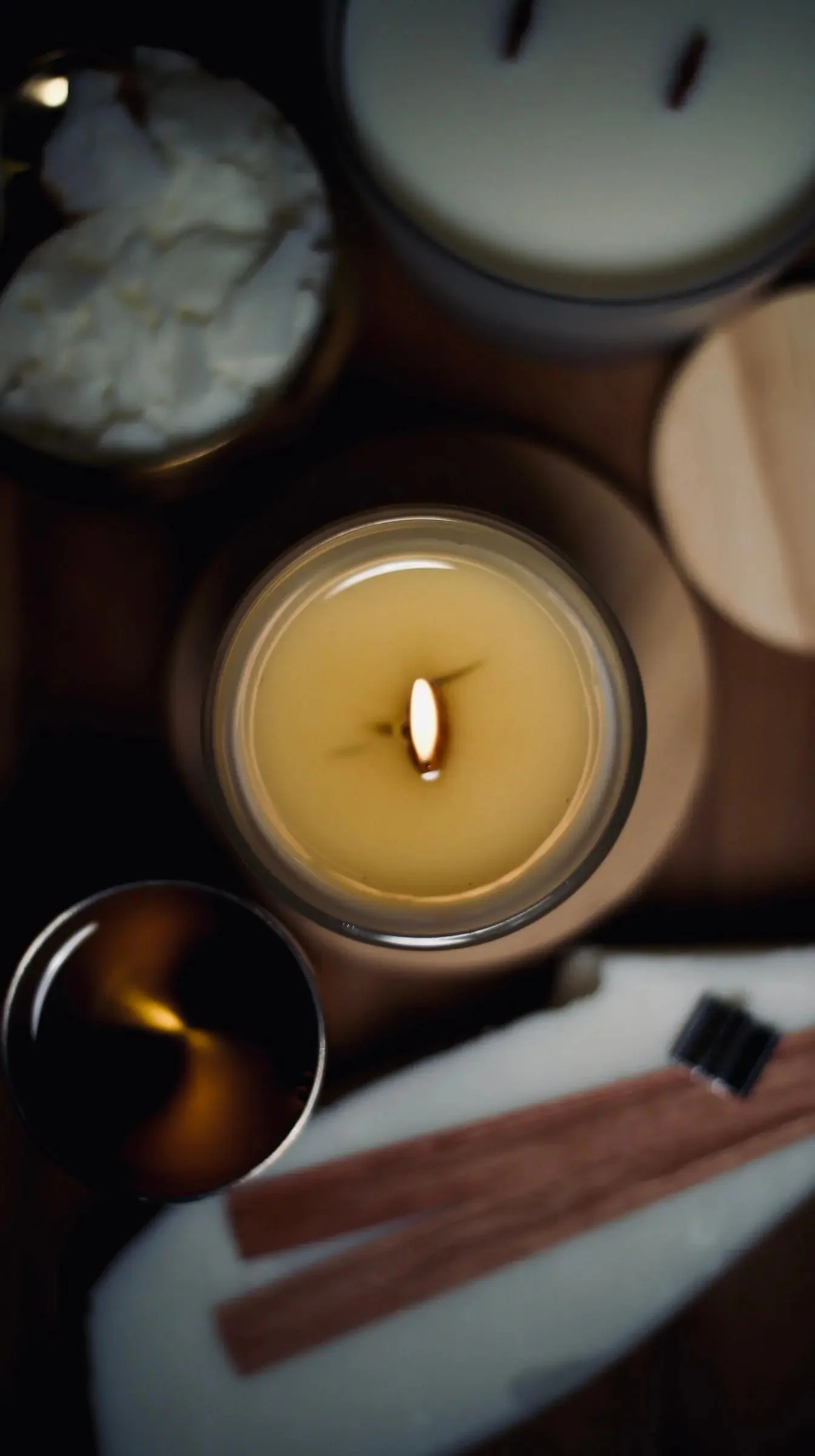Handmade Coconut Soy Wax Candle | Clean-Burning Artisan Candle – Restalgic - Image 2