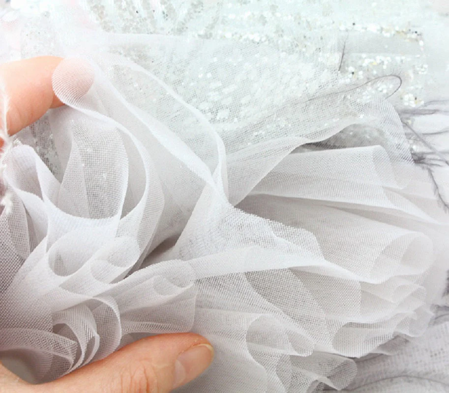Handmade Glamorous Sequin Feather Pet Clothing Elegant Sparkling Dog Princess Dress - Image 10
