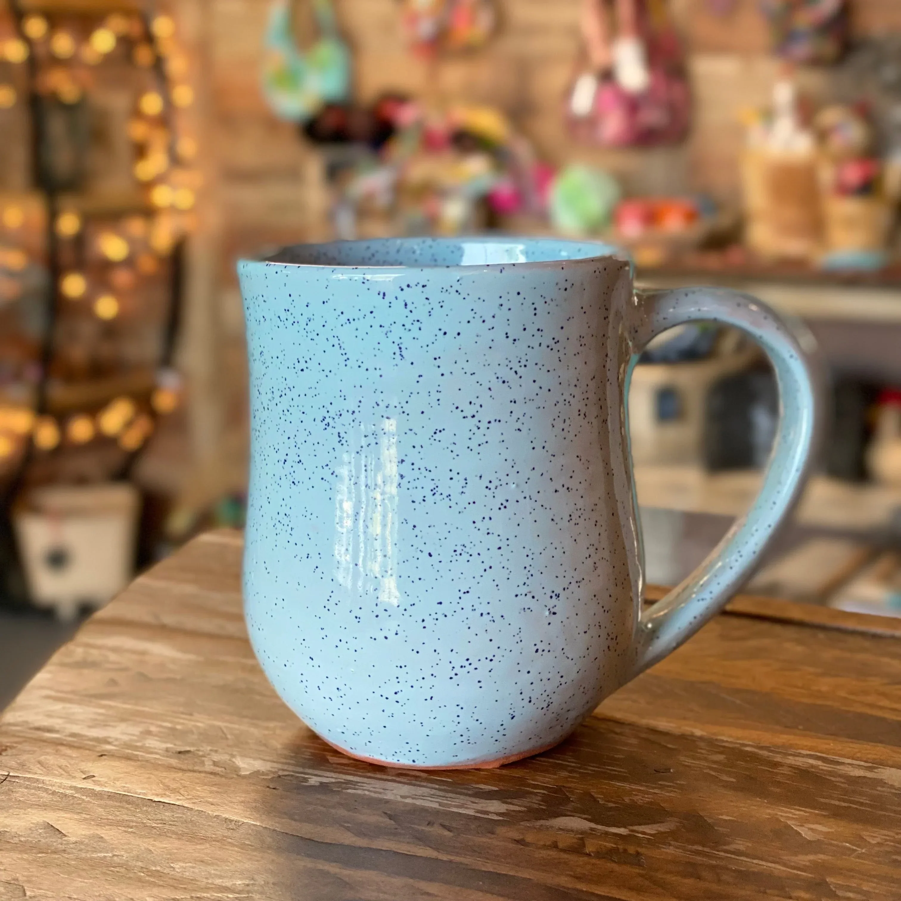 Handmade Mug - Iced Blue Sprinkles - Image 2