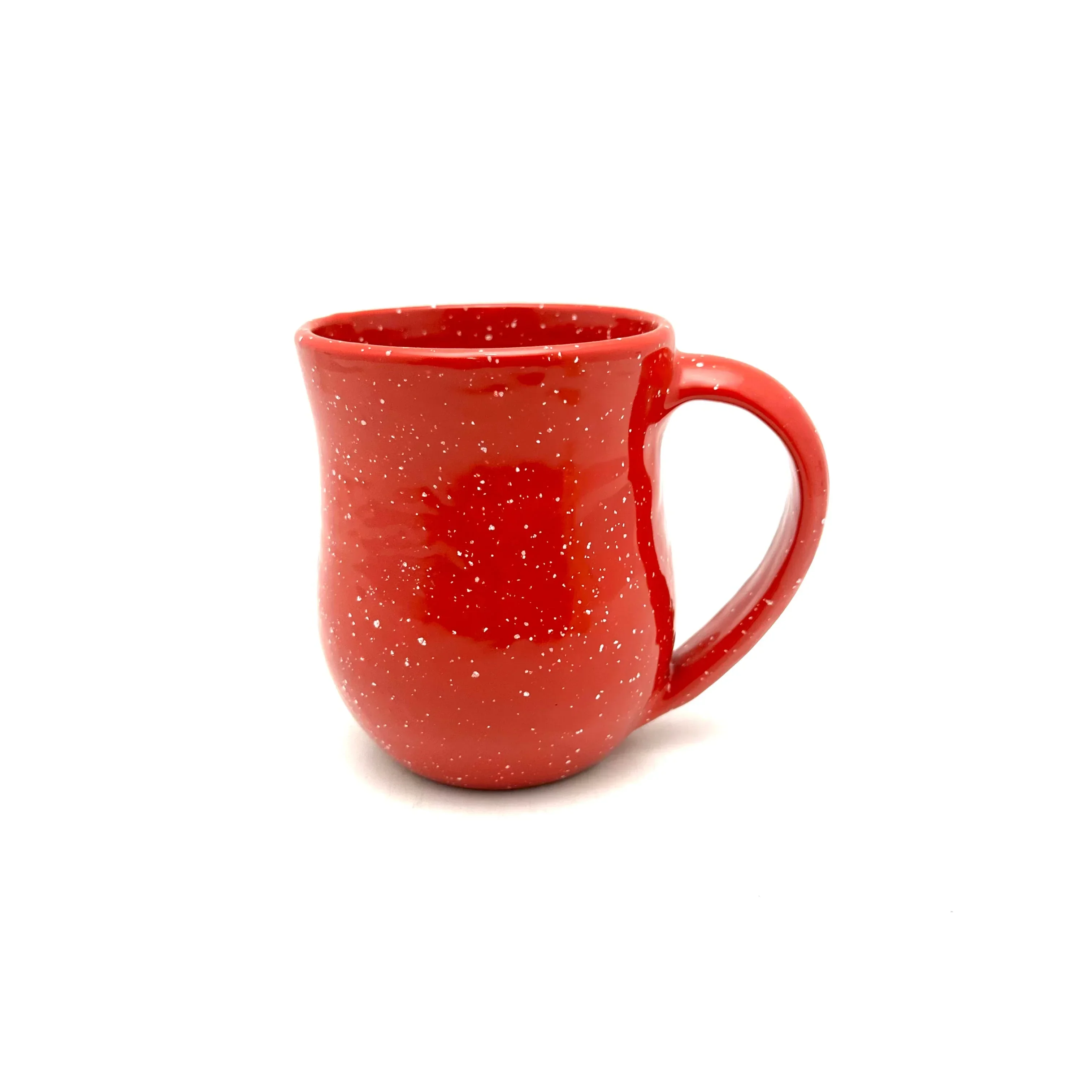 Handmade Mug - Speckled Red