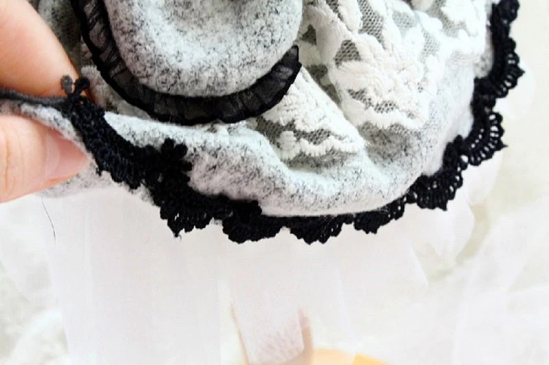 Handmade Pet Clothing Simple Design Chic Grey Wool Dog Coat Dress - Image 7
